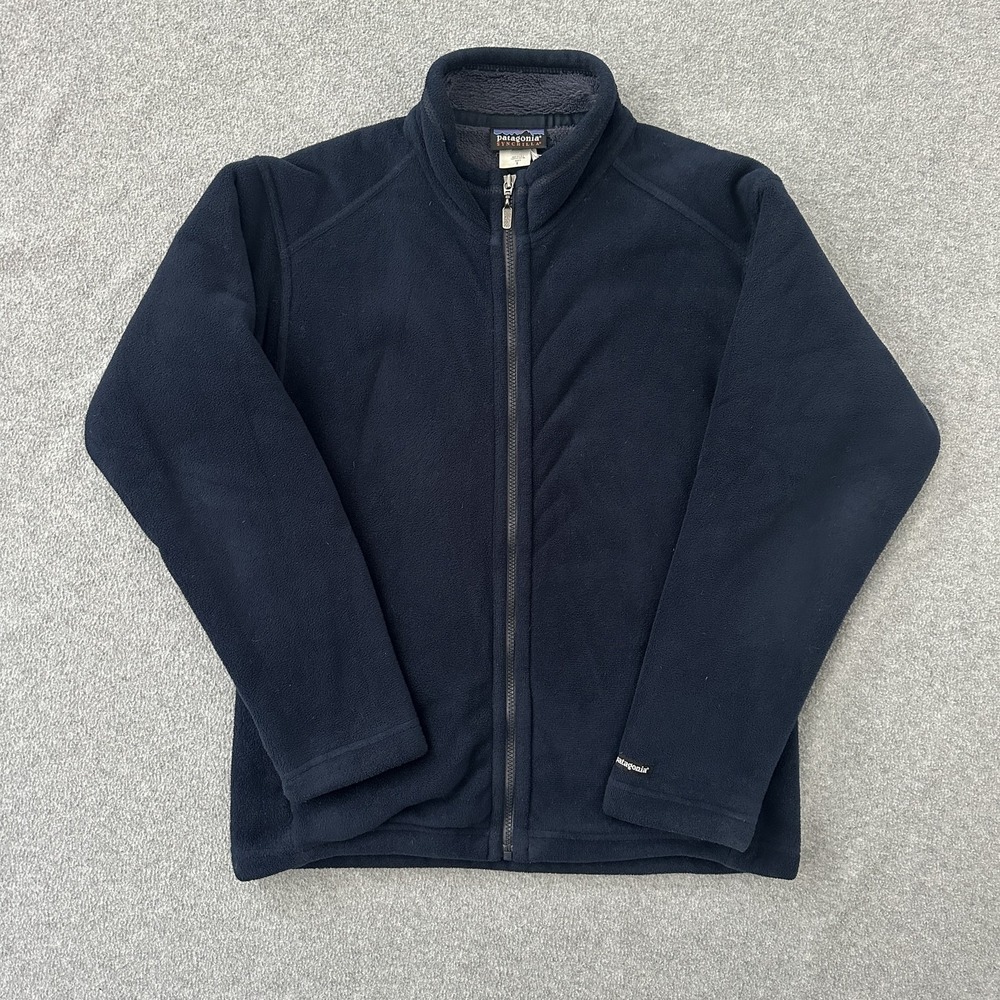 Vintage‎ Patagonia Synchilla Windzone Jacket Mens Small Polartec Reverse Pile